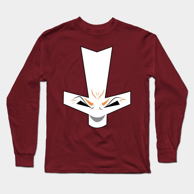 Crashing Castles Orange Warrior Long Sleeve T-Shirt by Elijah101